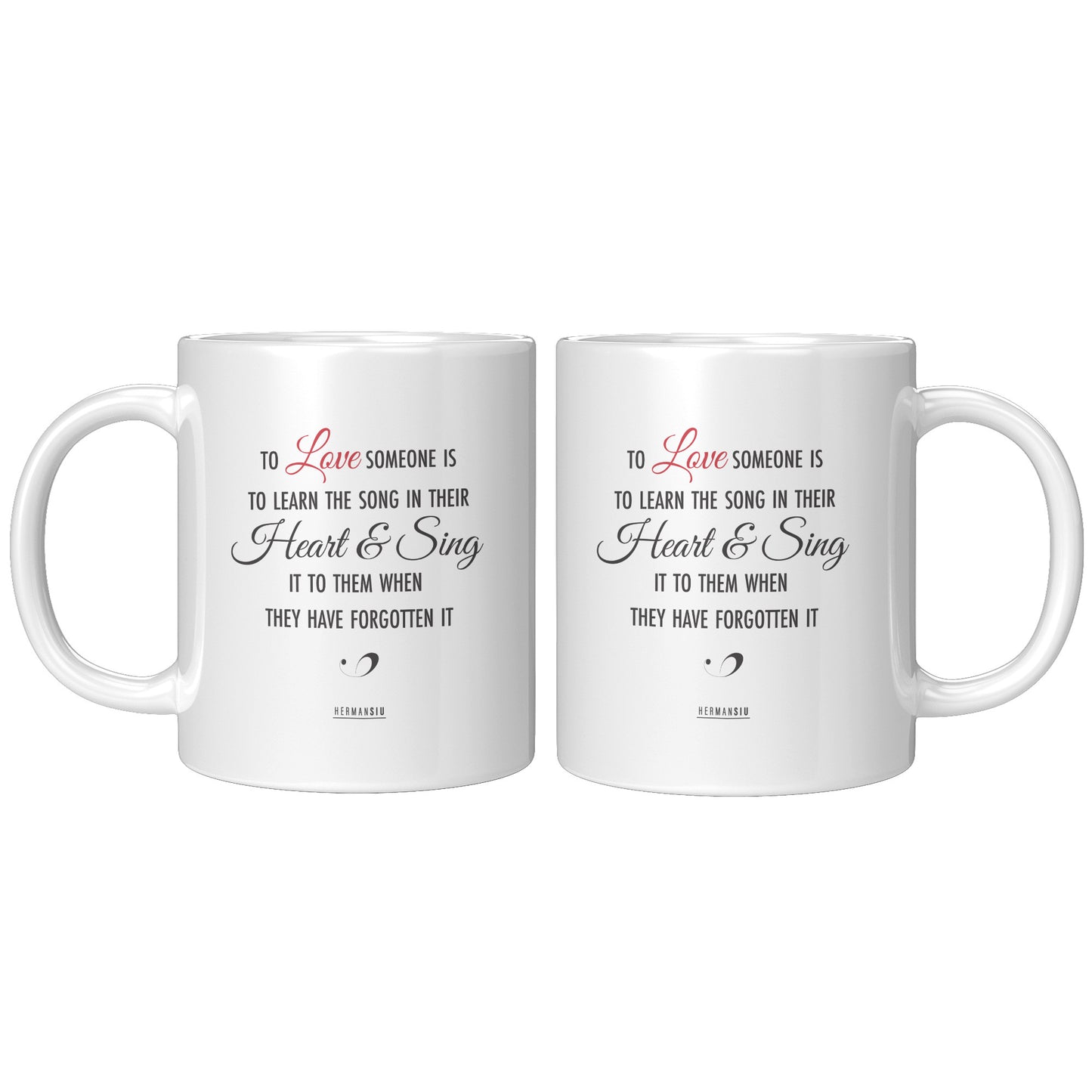 Love Quote Mug. 11oz