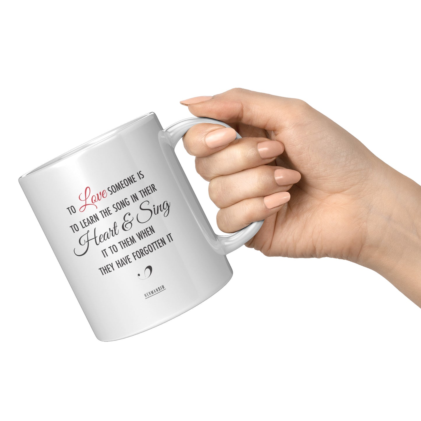 Love Quote Mug. 11oz