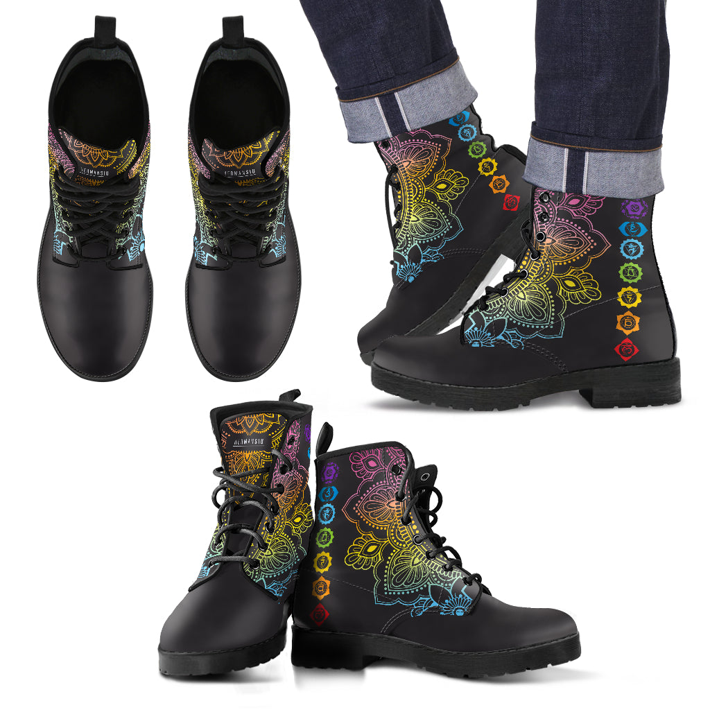 CHAKRA BOOTS BLACK TOE
