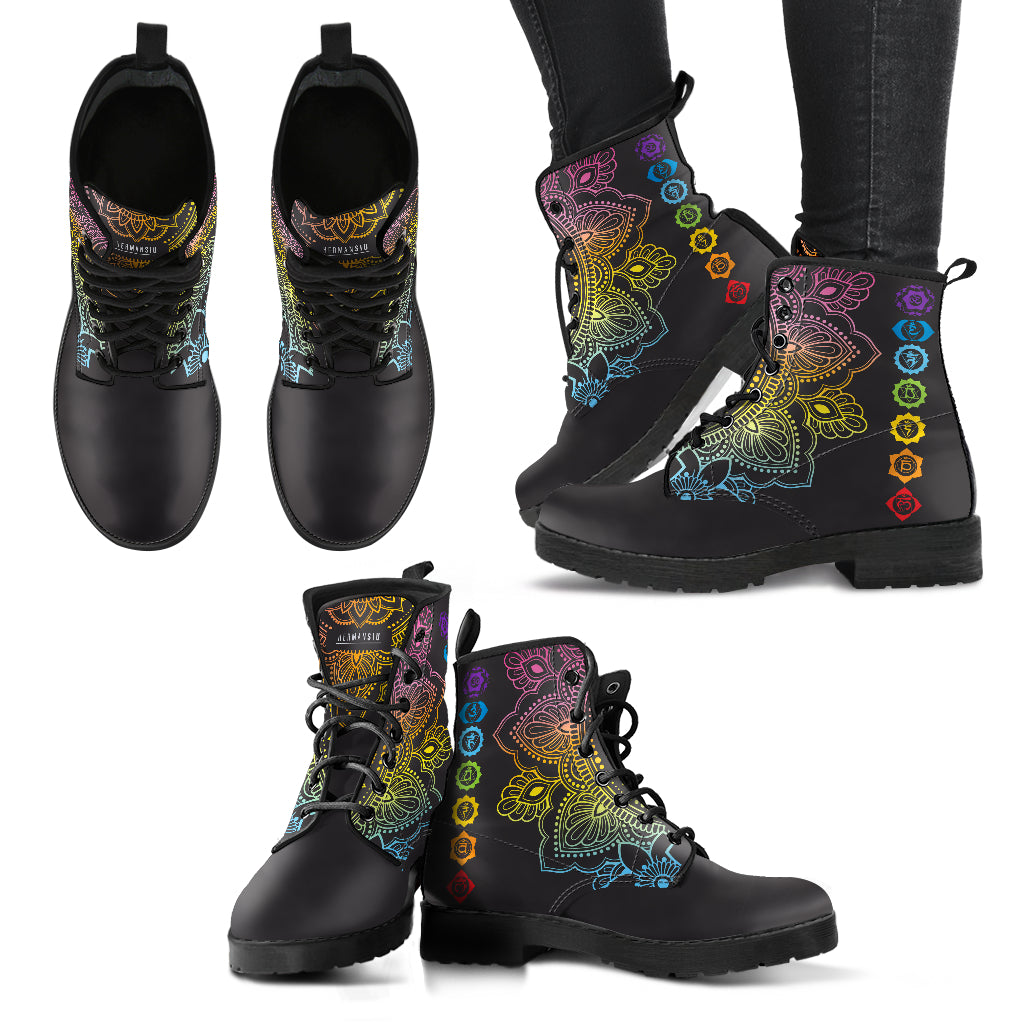 CHAKRA BOOTS BLACK TOE