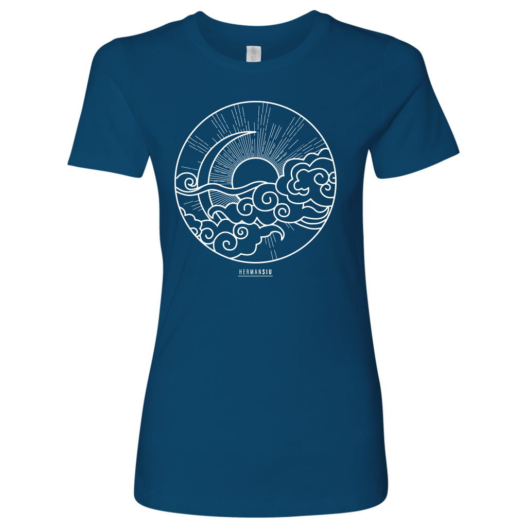 NEXT LEVEL WOMEN SUN-MOON WHITE