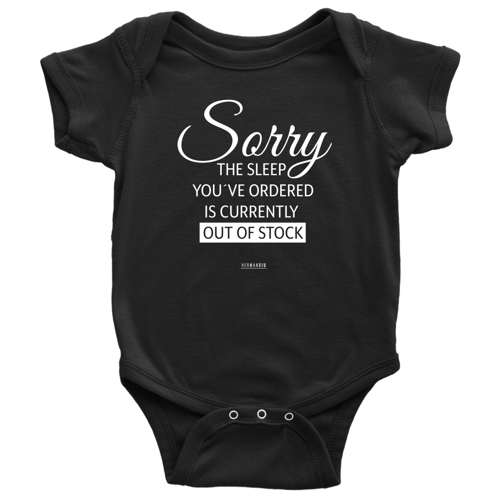 OUT OF STOCK BABYSUIT WHITE