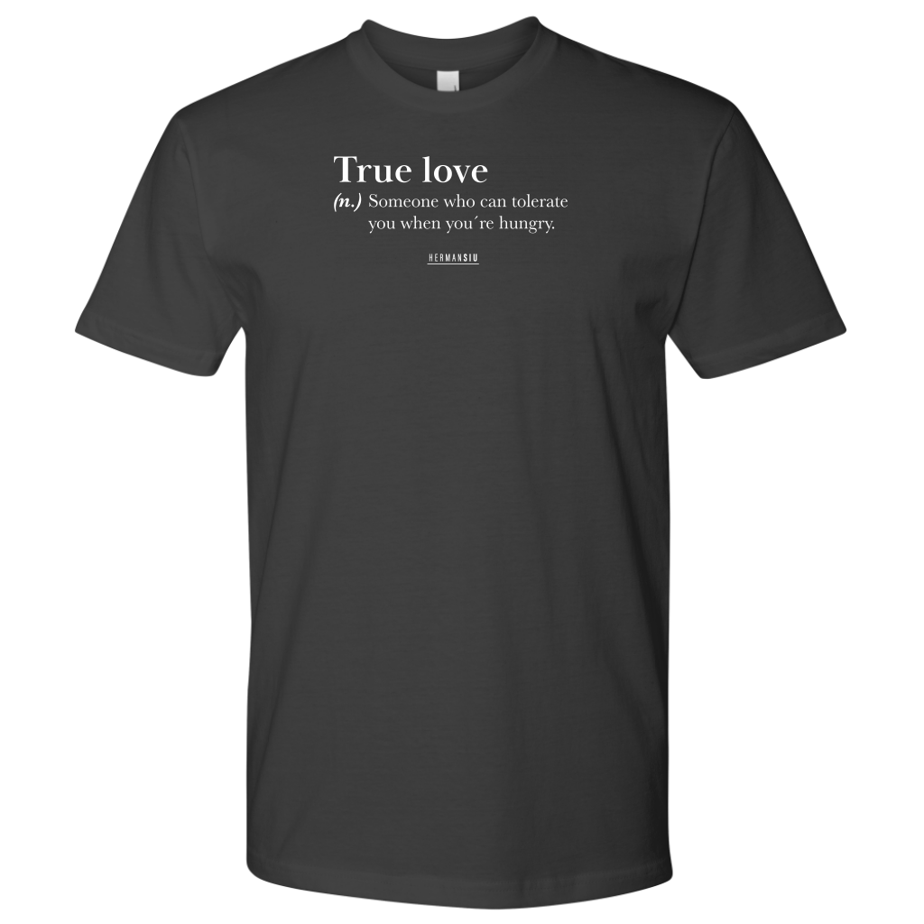 TRUE LOVE MEN TSHIRT BLACK