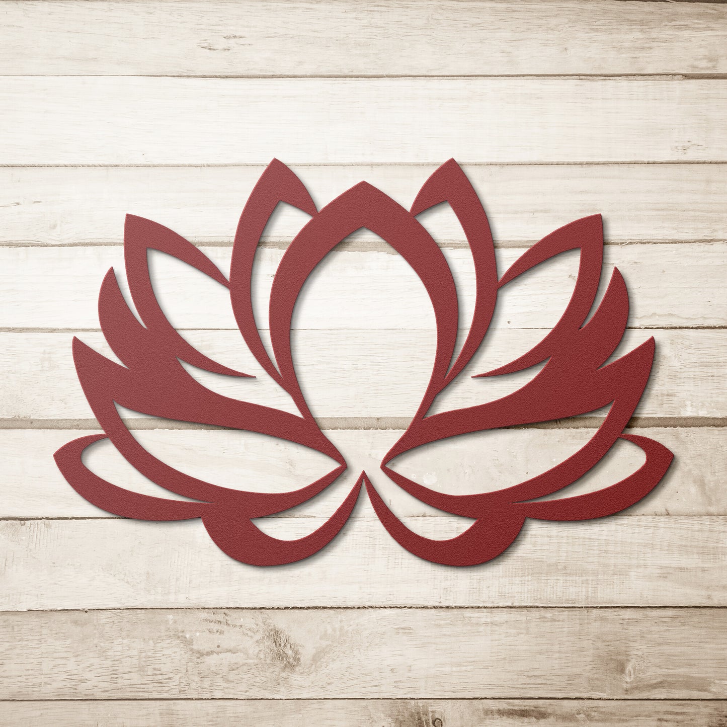 Lotus Flower Metal Wall Art