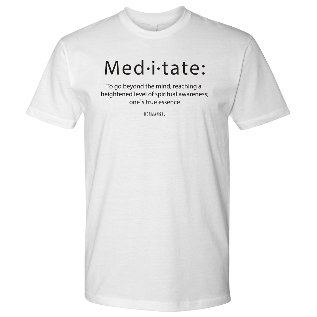 MEDITATE MEN´S TEE