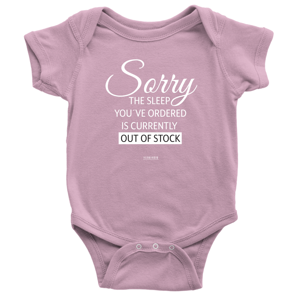 OUT OF STOCK BABYSUIT WHITE