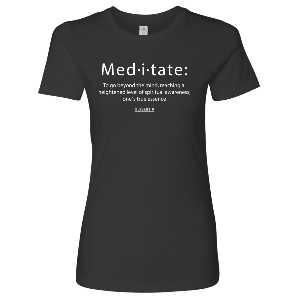 MEDITATE WOMEN´S TEE
