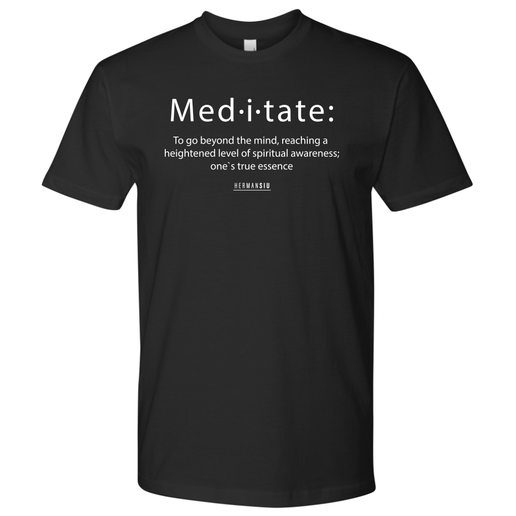 MEN´S MEDITATE TEE
