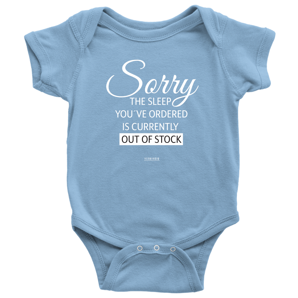 OUT OF STOCK BABYSUIT WHITE