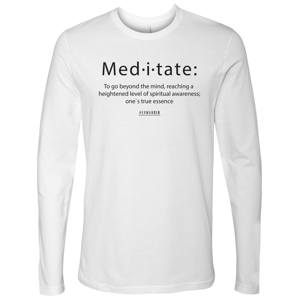 MEDITATE L/S UNISEX TEE
