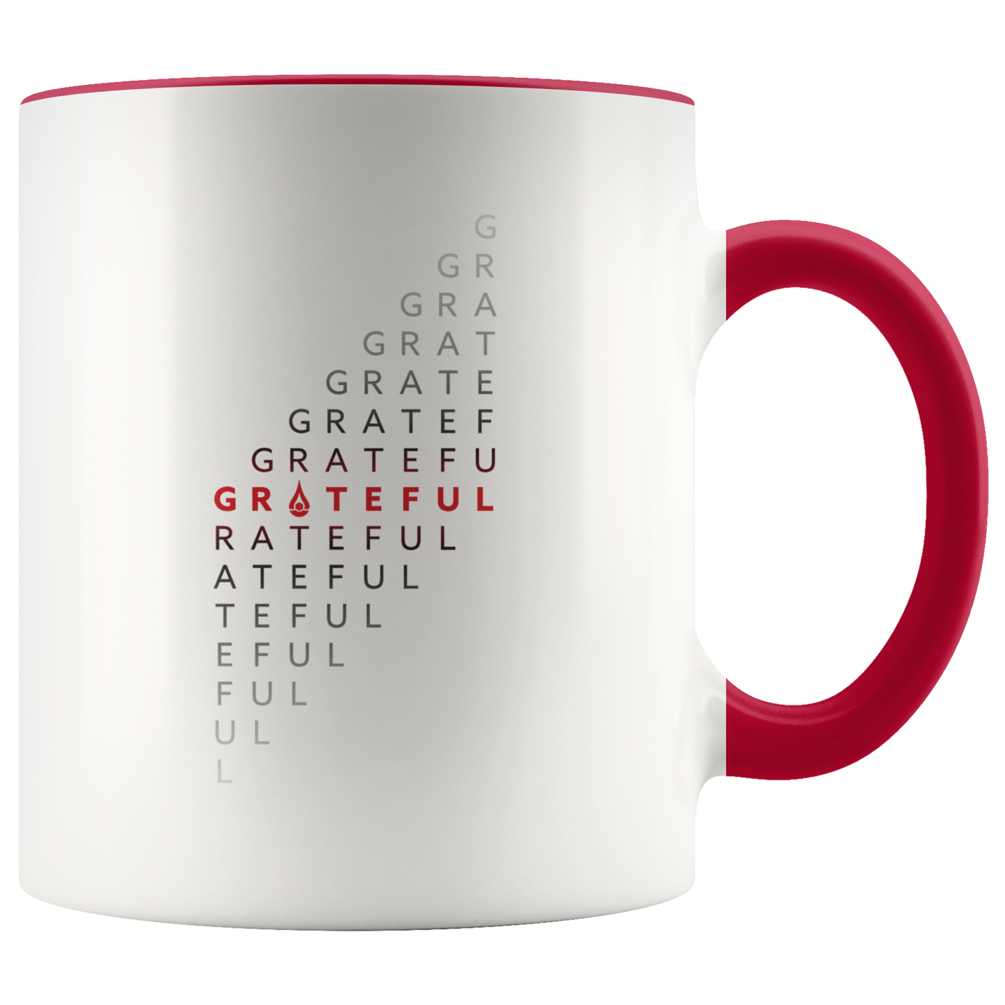 Grateful Accent Mug