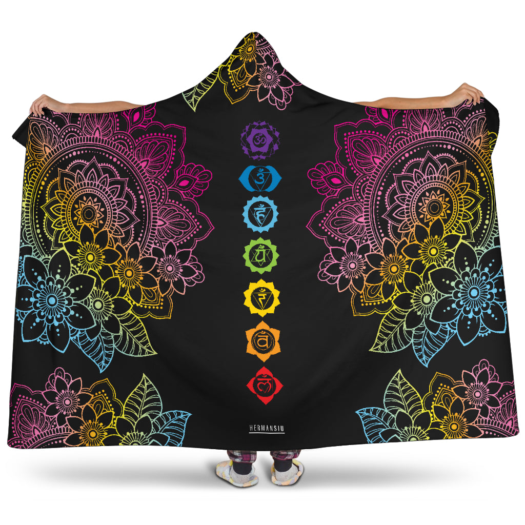HOODED CHAKRA BLANKET