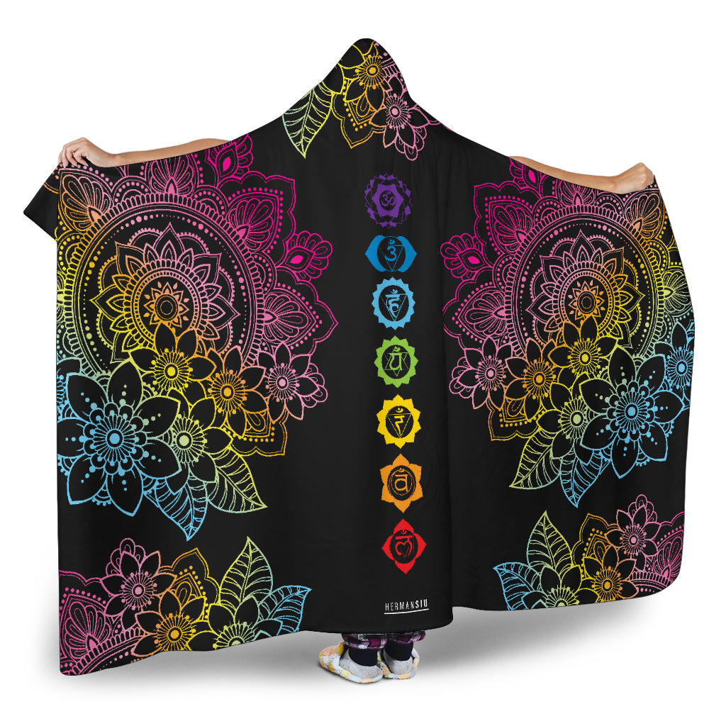 HOODED CHAKRA BLANKET
