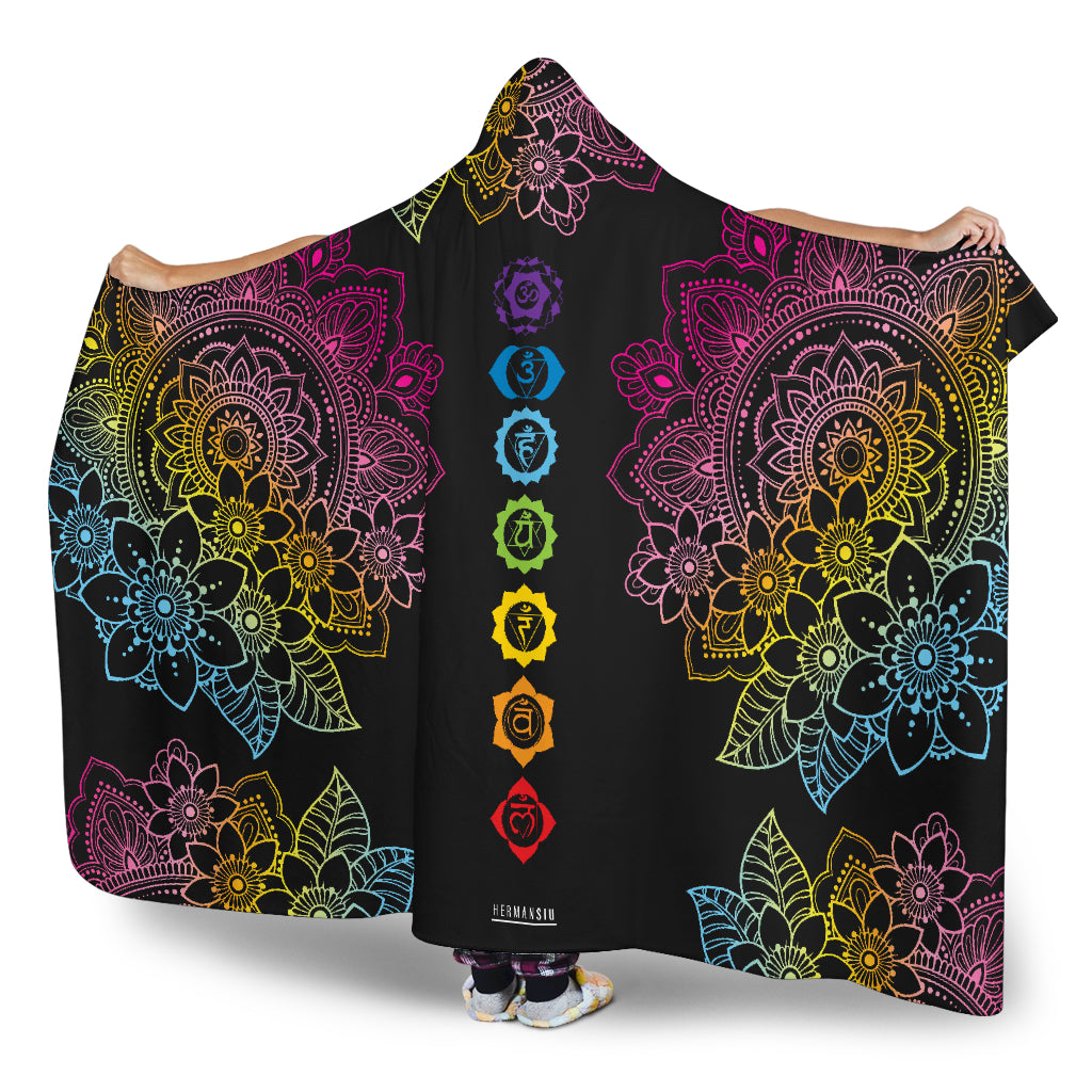 HOODED CHAKRA BLANKET