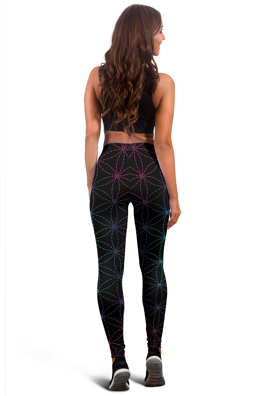 FLOWER OF LIFE PREMIUM YOGA LEGGINGS