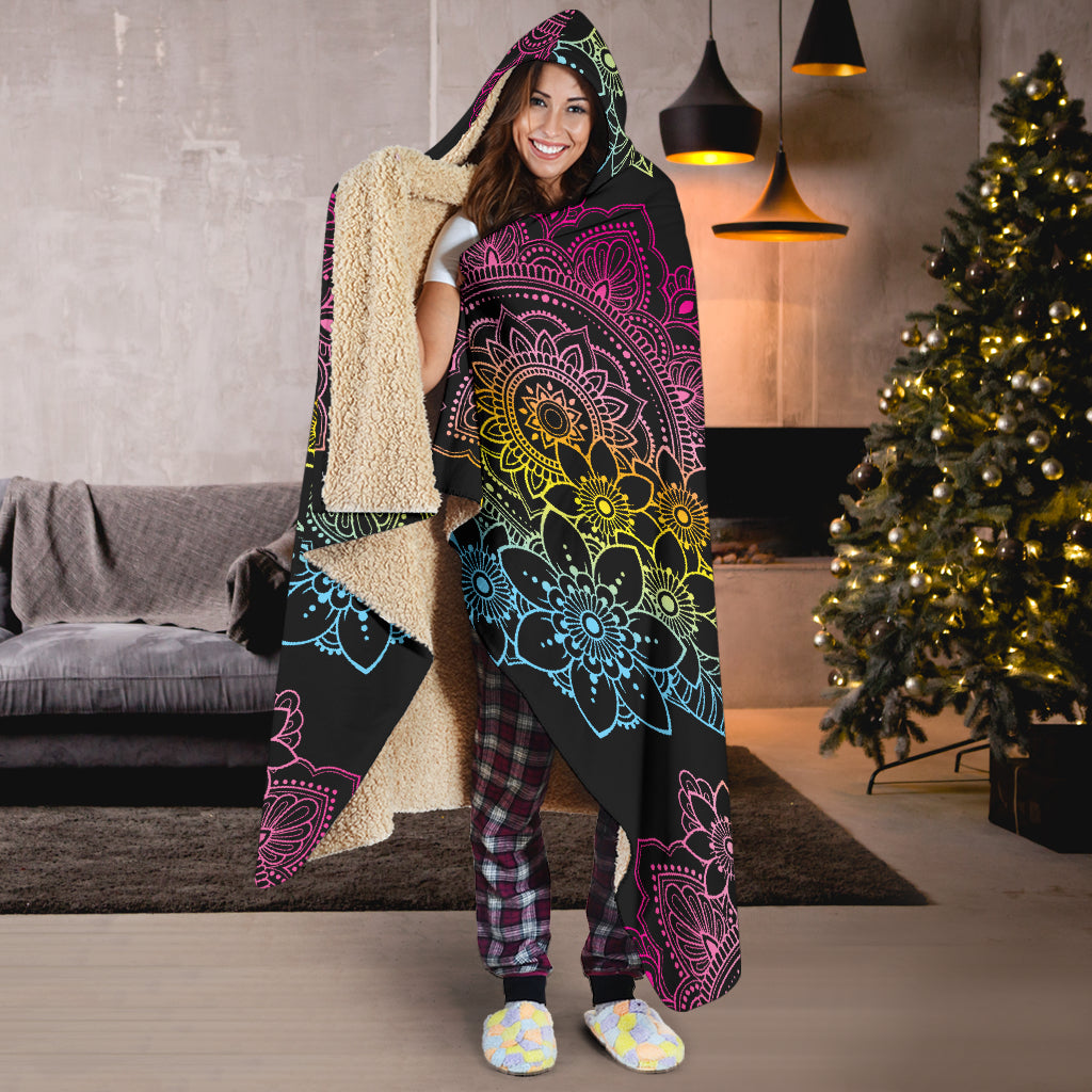 HOODED CHAKRA BLANKET