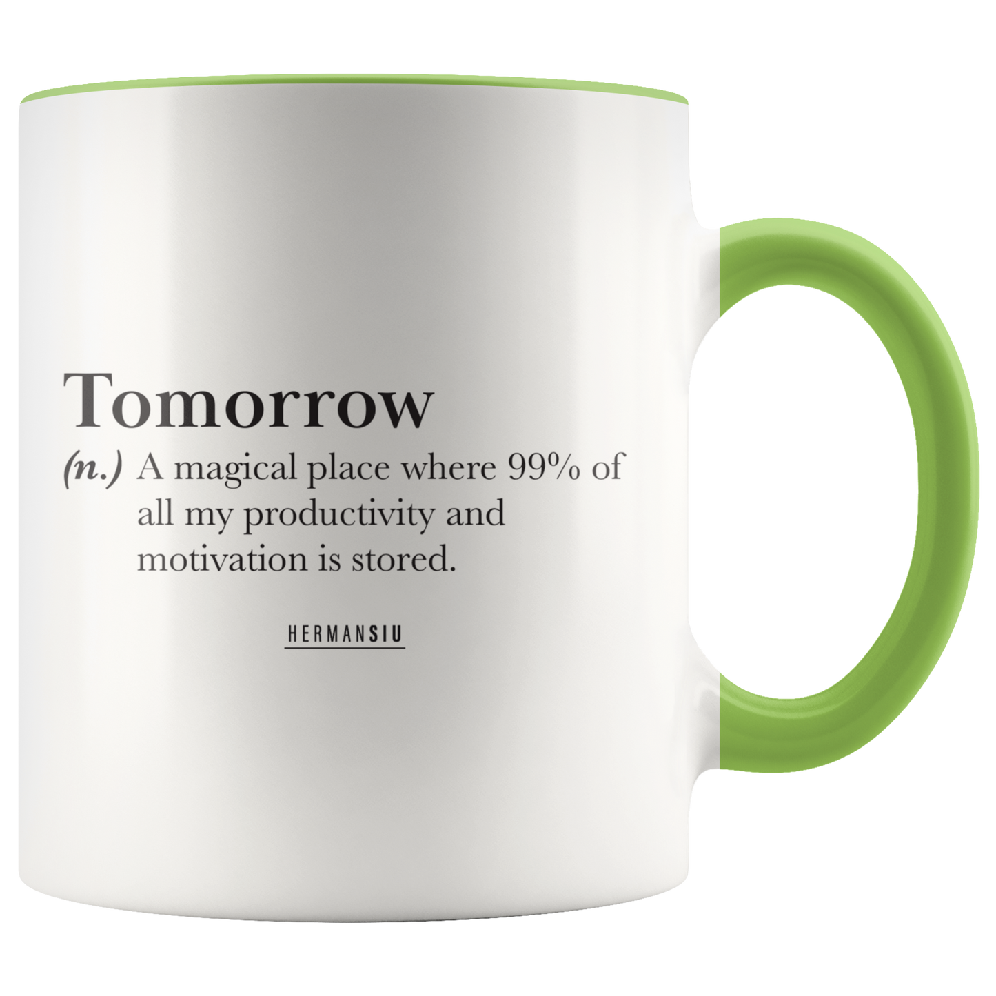 TOMORROW MUG