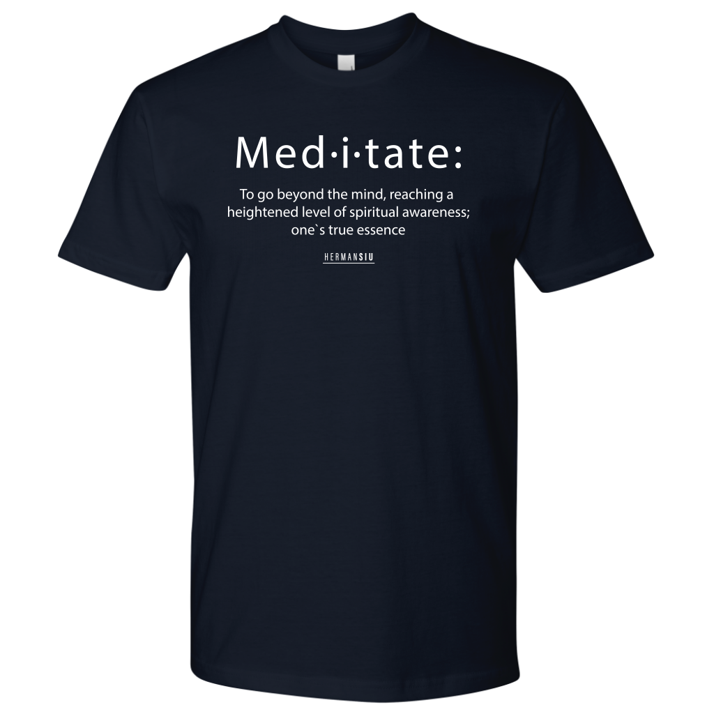 MEN´S MEDITATE TEE