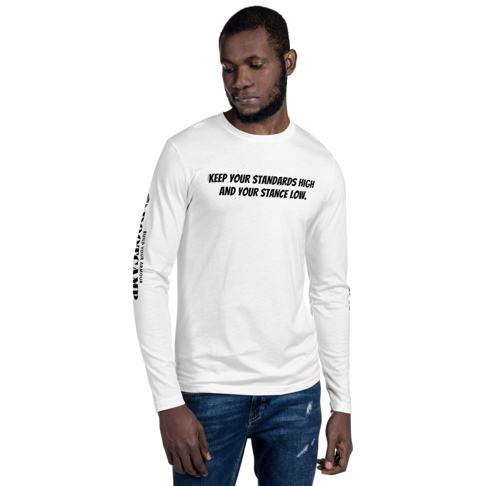 Long Sleeve Fitted Crew