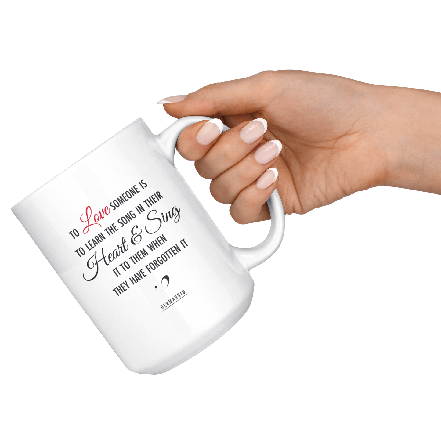 LOVE QUOTE MUG