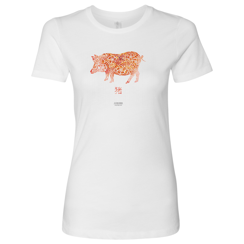 Boar Zodiac Women's Tee