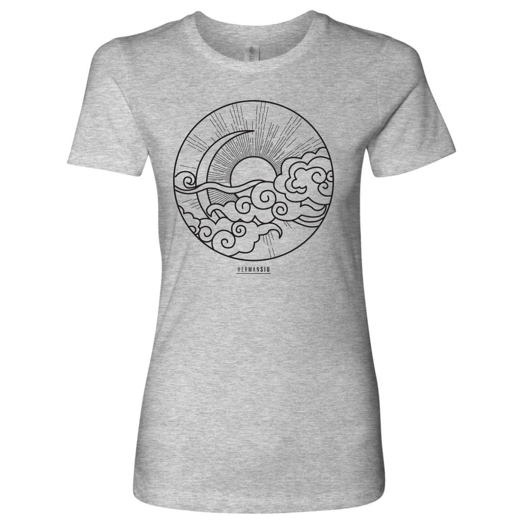 NEXT LEVEL WOMEN SUN MOON BLACK