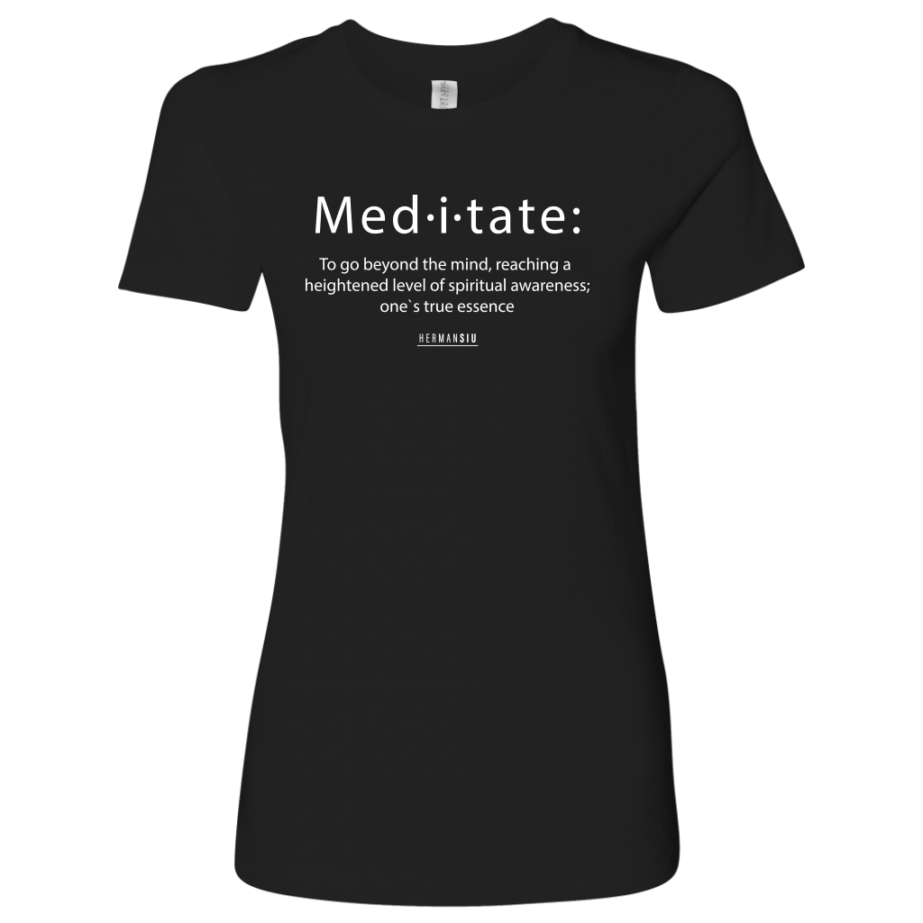 MEDITATE WOMEN´S TEE