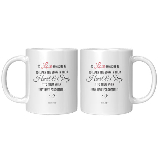 Love Quote Mug. 11oz