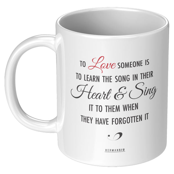 Love Quote Mug. 11oz
