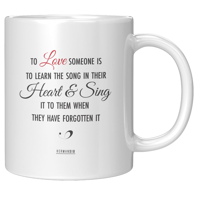 Love Quote Mug. 11oz
