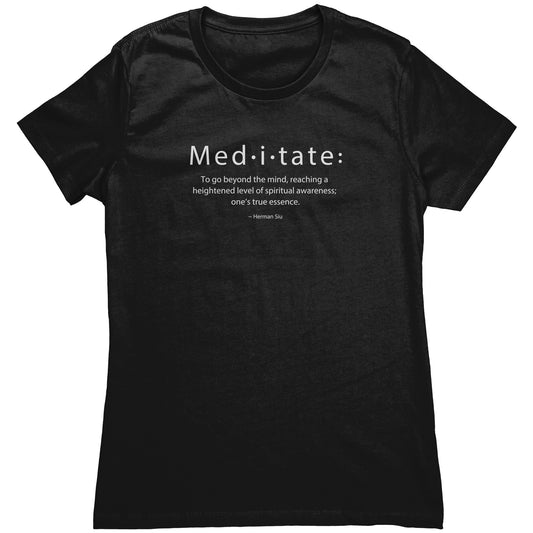 MEDITATE WOMEN'S TEE