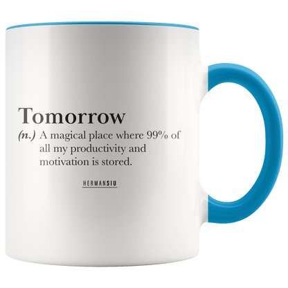 TOMORROW MUG