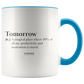 TOMORROW MUG