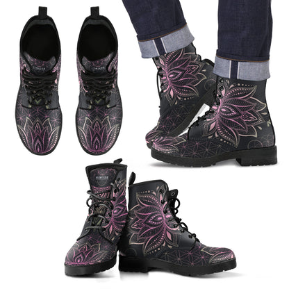 PINK LOTUS BOOTS
