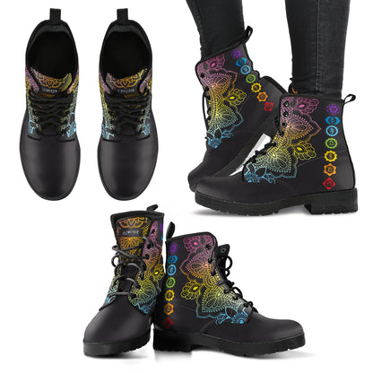CHAKRA BOOTS BLACK TOE