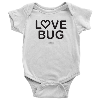 LOVE BUG BABYSUIT BLACK