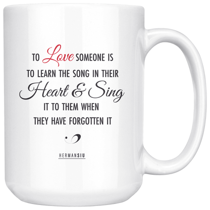 LOVE QUOTE MUG