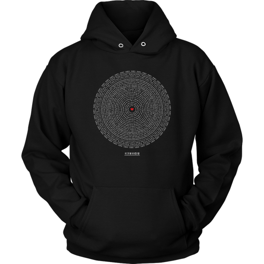 LOVE HOODIE BLACK