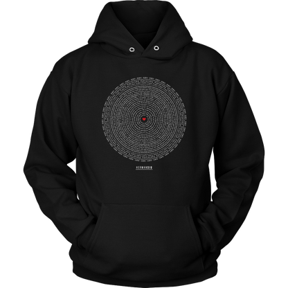 LOVE HOODIE BLACK