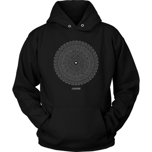 HOODIE I LOVE YOU WHITE