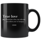 TRUE LOVE MUGS BLACK & WHITE