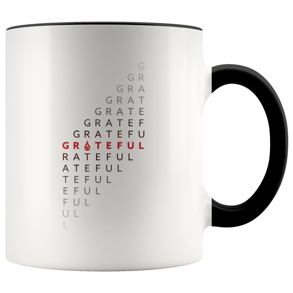 Grateful Accent Mug