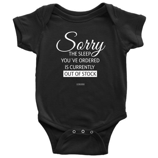 OUT OF STOCK BABYSUIT WHITE