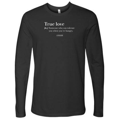 TRUE LOVE LONG SLEVE BLACK