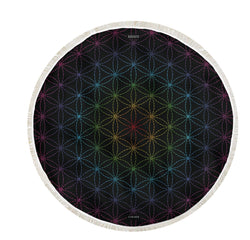 FLOWER OF LIFE MEDITATION / BEACH MAT