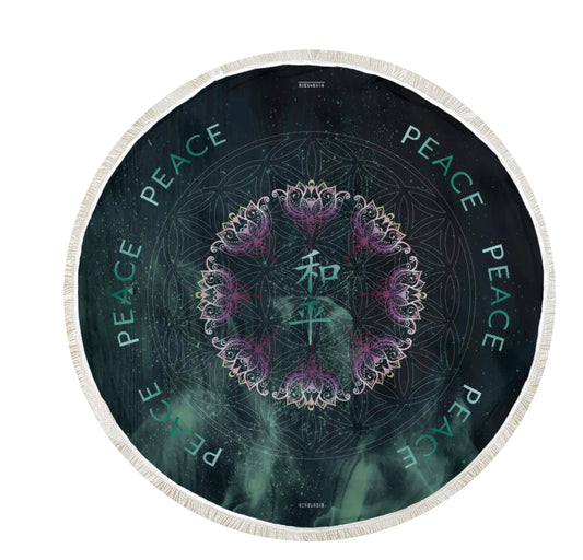 PEACE MEDITATION / BEACH MAT