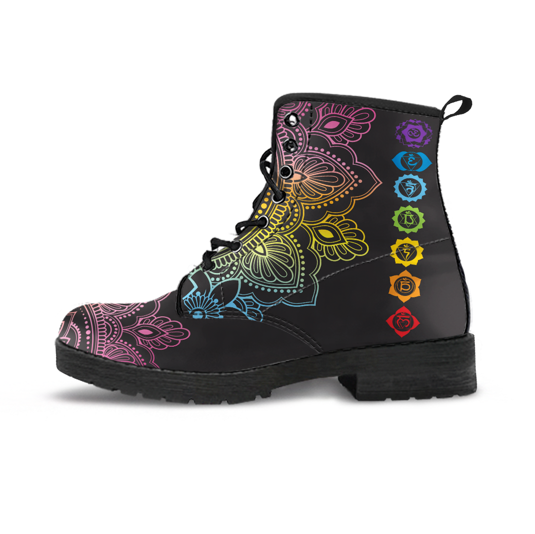 CHAKRA BOOTS MANDALA TOE