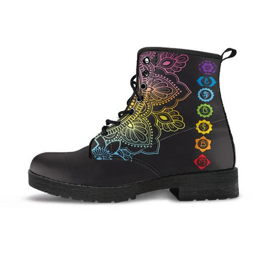 CHAKRA BOOTS BLACK TOE