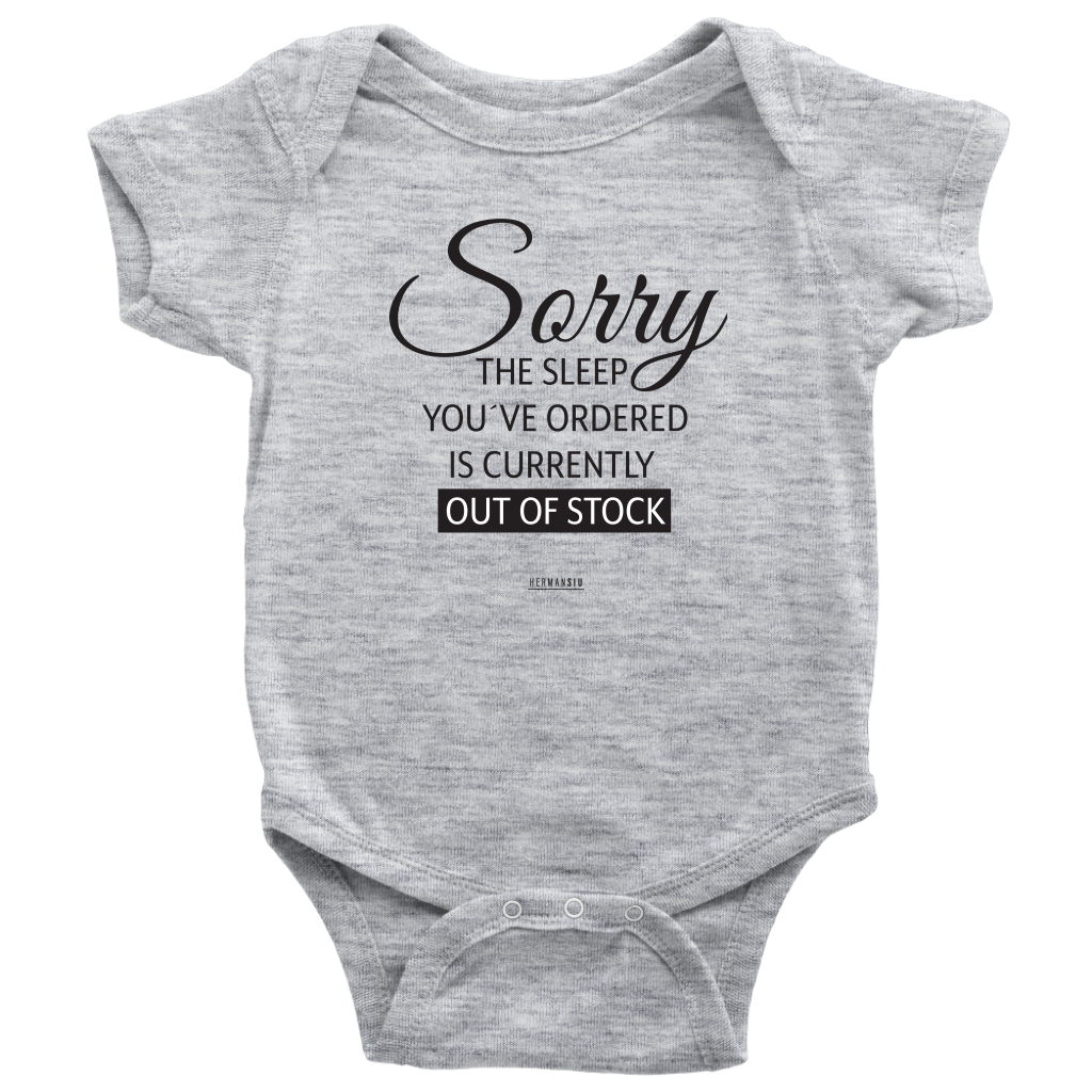 OUT OF STOCK BABYSUIT