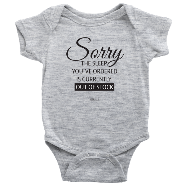 OUT OF STOCK BABYSUIT